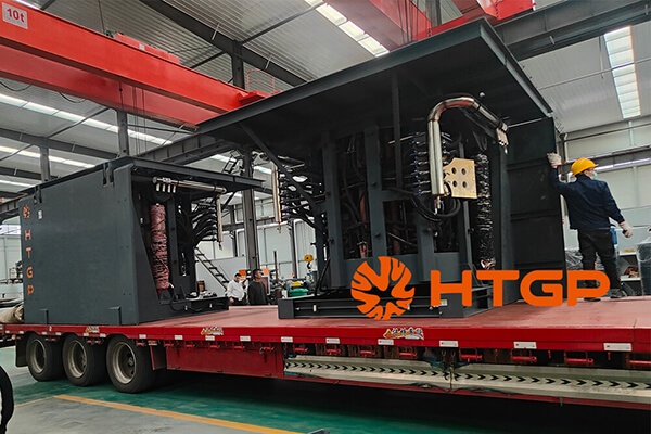 HTGP steel induction melting furnace