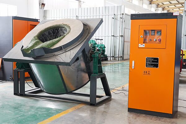 Hongteng 500kg aluminum induction furnace