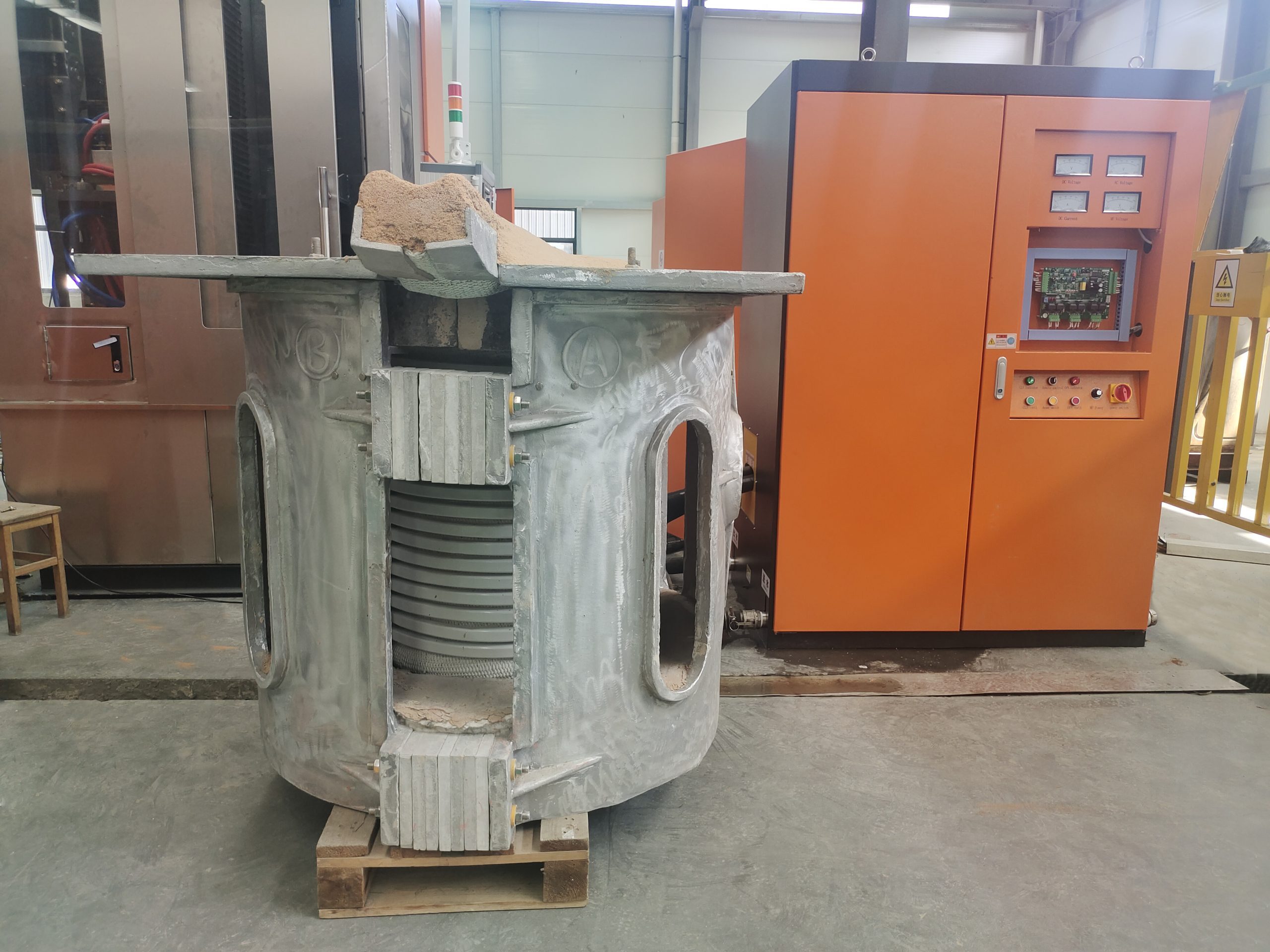 500kg Copper Melting Furnace