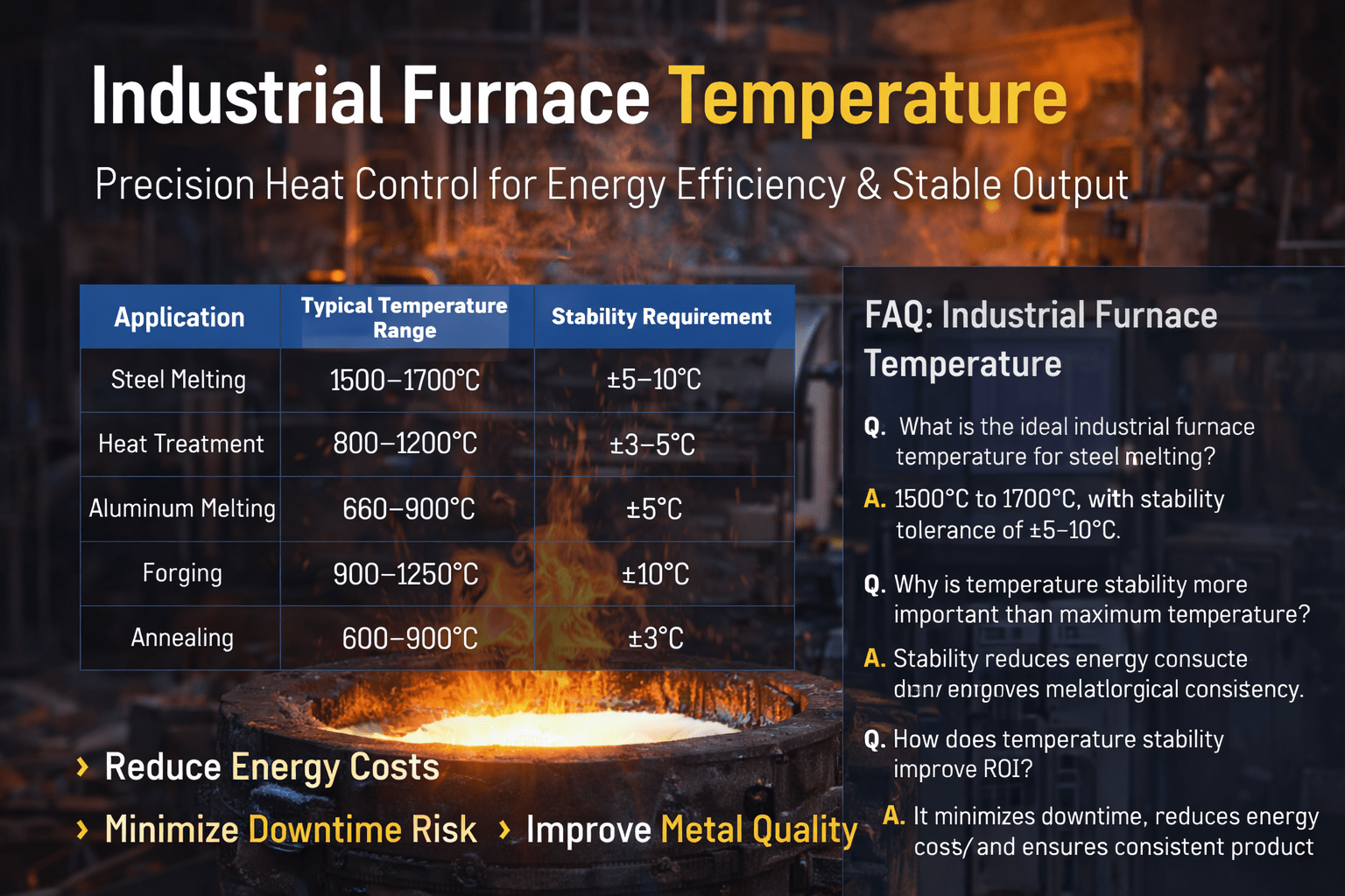 Industrial Furnace Temperature Control